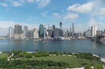 Lower Manhattan view from Brooklyn